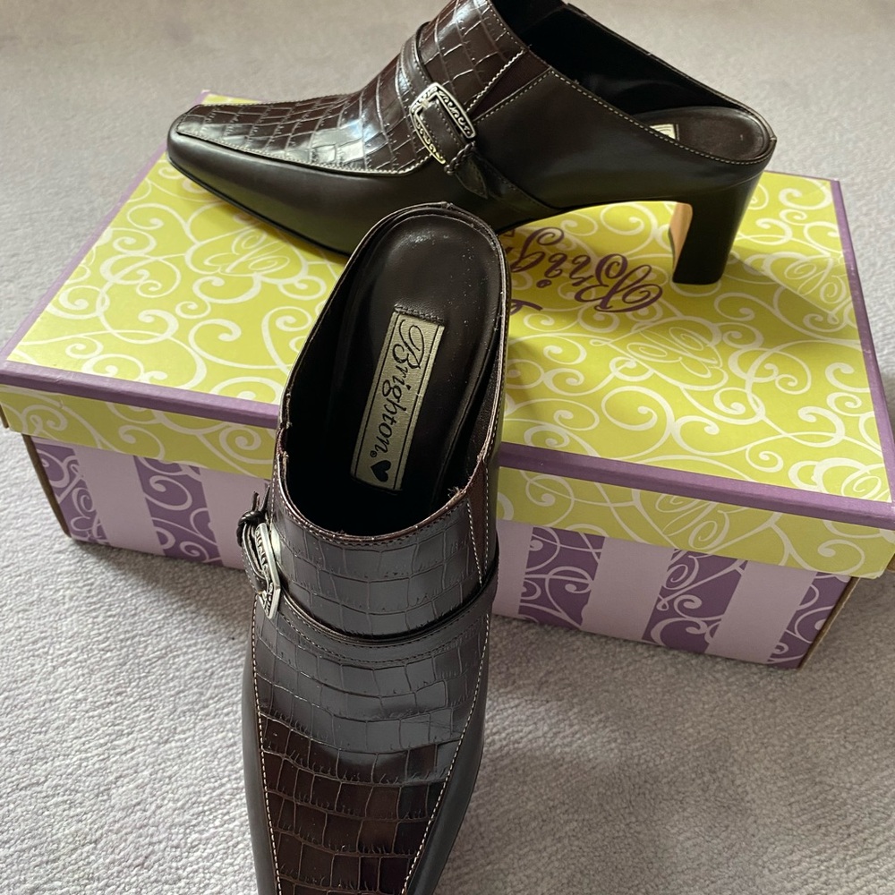 Brighton Tiana Mule in Chocolate
